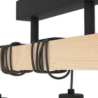 EGLO Townshend 5 suspension lighting Flexible mount E27 60 W