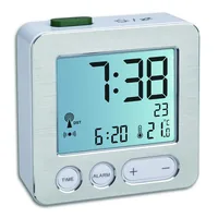 TFA-Dostmann 60.2545.54 alarm clock Digital alarm clock Silver