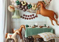 PARTYDECO Folienballon 35cm FB276 Pferd