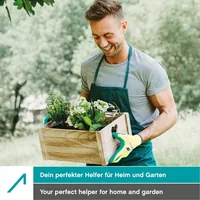 ACE Gartenhandschuh 3 Paar S Grösse: 7 - Grösse: 7 - Detailfarbe: Grün - Zielgruppe: Unisex - Anwender: Gärtner - Hobbyanwender - Grössensystem: EU - Grössentyp: Normalgrösse