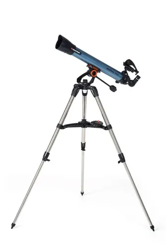 Celestron Inspire 70AZ Refractor 35x Black, Blue