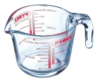 Pyrex Messbecher 0.5 L, 16 x 12 x 12 cm - Produkttyp: Messbecher - Materialtyp: Glas - Material: Glas - Detailfarbe: Transparent - Set: Nein - Verpackungseinheit: 1 Stück