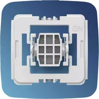 eQ-3 AG Homematic IP Adapter Gira neue Generation, Tasten, Kabellos, Weiß, Kunststoff, IP20, Wand, Schrauben