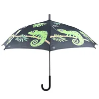 Esschert Design Schirm Chamäleon Mehrfarbig - Schirmtyp: Langschirm - Nachhaltigkeit: Nicht angegeben - Sportart: Lifestyle - Outdoor - Farbe: Mehrfarbig - Länge: 69.3 cm - Schirm-Eigenschaften: Keine