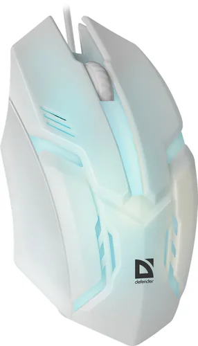MOUSE DEFENDER CYBER MB-560L WHITE 7-COLORS BACKLIGHT