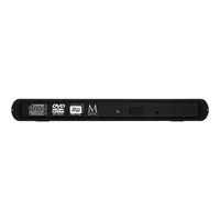 Verbatim External Slimline CD/DVD Writer optical disc drive DVD±RW Schwarz