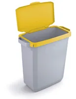 DURABLE Abfallbehälter DURABIN 60L Klappd. gelbDURAFRAME A5