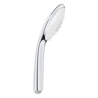 GROHE Handbrause Euphoria 100 Massage EcoJoy 3 Strahlarten - Material: Kunststoff - Farbe Siebplatte: Weiss - Wassersparend: Ja - Anschluss: 1/2 - Anzahl Strahlarten: 3 - Farbe: Chrom