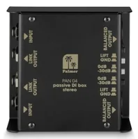 Palmer Audio PAN04 direct box Passive direct box Black