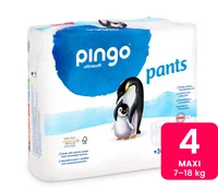 Pingo Windeln Pants Grösse 4 Einzelpackung - Packungsgrösse: 30 Stück - Packungsart: Einzelpackung - Produkttyp: Pants - Detailfarbe: Weiss - Grösse Windeln: 4 - Waschbar: Nein