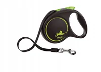 Flexi Black Design M 5 m Black, Green Dog Retractable lead