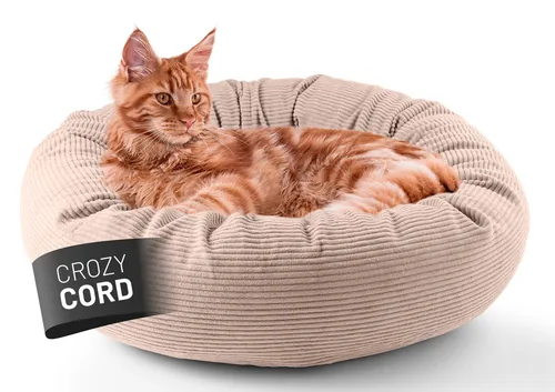Lumaland Katzenbett Cord Rose - Produkttyp: Bett - Tierart: Katze - Detailfarbe: Pink - Rosa - Breite: 20 cm - 60 cm - Länge: 60 cm