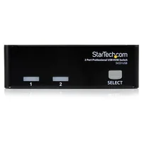 StarTech.com 2 Port Professional USB KVM Switch Kit with Cables - TAA