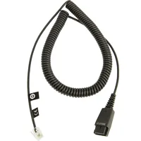Jabra Anschlusskabel QD auf RJ10, spiral, 0,5-2m