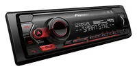 Pioneer Autoradio MVH-S420DAB 1 DIN - Verbindungsmöglichkeiten: 3.5 mm Klinke - USB - Bluetooth - Optisches Laufwerk: Kein optisches Laufwerk - Radio Tuner: DAB+ - GPS: Nein - Frontanschlüsse: 3.5 mm Klinke - 1x USB 2.0 - Bluetooth: Ja