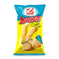 Zweifel Chips Snacketti Dancer Cream 75 g - Produkttyp: Crème & Gewürz Chips - Nährwertangabe pro: 100 g - Energiegehalt (in kj): 1970 KJ - Energiegehalt (in kcal): 469 Kcal - Fett: 20 g - Gesättigte Fettsäuren: 1.5 g
