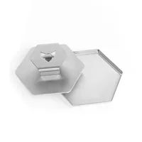 Fennek Grill Burgerpresse Smasher Eckig - Detailfarbe: Silber - Form: Eckig - Material: Edelstahl