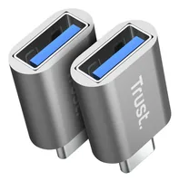 Trust 26221 adattatore grafico USB Argento