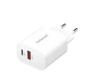 Intenso Power Adapter 1x USB-A1x USB-C 30W White