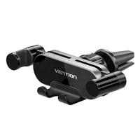 Vention Auto-Clamping Car Phone Mount With Duckbill Clip Gray Crossbar Type