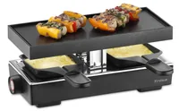 Trisa Racletteofen Style 2 Personen - Anzahl Personen: 2 - Funktionen: Grill - Raclette - Connect-System: Nein - Grillplatte: Aluguss - Pfännchenablage: Nein