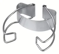 Dr.Oetker Verschlussklammer 4 Stück, Silber - Eigenschaften: Keine Eigenschaft - Zertifikate: Keine Zertifizierung - Verpackungseinheit: 4 Stück - Detailfarbe: Silber - Material: Edelstahl