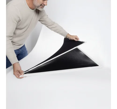 Windhager Teleskopfenster Stretch 80 x 90 cm, Weiss - Produkttyp: Fliegengitter Fenster - Breite: 61 cm - UV Schutz: Nein - Für Schädling: Fluginsekten - Länge: 4.4 cm