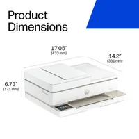 HP ENVY 6520e All-in-One Printer A jet d'encre thermique A4 4800 x 1200 DPI 10 ppm Wifi