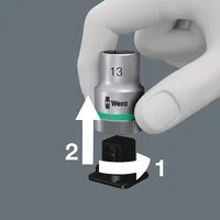 Wera Ratsche 8100 SB HF 1 3/8 Zyklop Metal - Grösse: 0 mm - Set: Ja