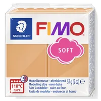 Fimo Modelliermasse Soft Papaya sorbet - Packungsgrösse: 57 g - Set: Nein - Anwender: Hobbyanwender - Erwachsene - Detailfarbe: Hellorange - Modelliermasse Art: Modelliermasse - Trocknung: Ofenhärtend