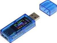 jOY-iT USB 3.0 Messgerät Volt / Amperemeter - Funktionen: Spannungsmessung - Strommessung - Typ: USB Multimeter - Anwendungsbereich: Elektrotechnik