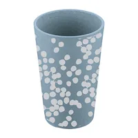 Koziol Wasserbecher Blomster Dot 350 ml, Blau - Detailfarbe: Blau