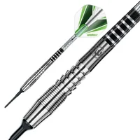 Winmau Dartpfeile Softdart Sniper 3 Stück - Gewicht: 18 g - Verpackungseinheit: 3 Stück - Material: Metall - Detailfarbe: Schwarz - Grün - Dart Art: Soft Dart