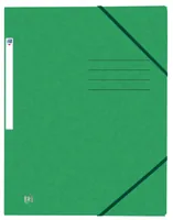 Oxford Gummibandmappe A4, klassische Farben assortiert - Typ: Gummibandmappe - Ausstattung: Selbstklebendes Rückenschild - Gummiband - Detailfarbe: Mehrfarbig - Material: Karton