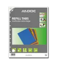 Adoc Refill Tabs divider Assorted colours 10 pc(s)