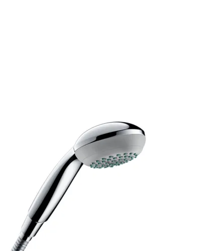hansgrohe Handbrause Crometta 85 Mono - Art: Handbrause - Anschluss: 1/2 - Farbe Siebplatte: Chrom - Grau - Farbe: Chrom - Material: Kunststoff - Wassersparend: Nein