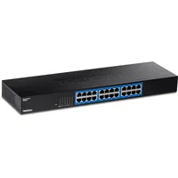 TRENDnet Switch 24 Port Gbit 19"" Metall