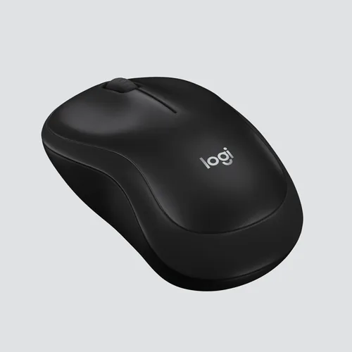 Logitech Maus M220 Silent , kabellos - Maus-Typ: Standard - Maus Features: Ein-/Ausschalter - Silent-Tasten - Scrollrad - Bedienungsseite: Universal - Detailfarbe: Schwarz - Verbindungsart: Kabellos - Schnittstelle: USB-A