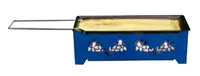 Nouvel Teelicht-Raclette Heat Cheese! @home Blau - Detailfarbe: Blau - Anzahl Teelichte: 4 × - Material: Stahl