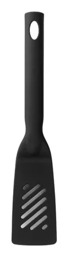 Brabantia Pfannenwender schmal Black Line Schwarz - Detailfarbe: Schwarz - Spülmaschinenfest: Ja - Material Küchenhelfer: Kunststoff