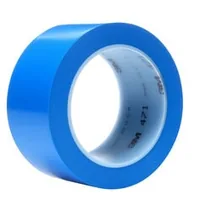 3M Klebeband Vinyl 471 51 mm x 32.9 m, Blau - Breite: 51 mm - Länge: 32.9 m - Art: Klebeband - Klebehaftung: Permanent - Detailfarbe: Blau