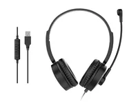 Equip Stereo-Headset Wired mit Mikro USB-A 2.00m schwarz