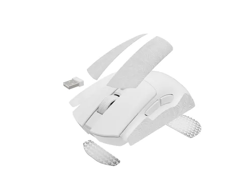 Genesis Gaming Maus ZIRCON 880 kabellos weiß 12000dpi