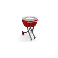 LotusGrill Holzkohlegrill XXL Rot - Tiefe: 60 cm - Breite: 60 cm - Detailfarbe: Rot - Integriertes Thermometer: Nein - Höhe: 28.4 cm - Typ: Grill Station - Camping-Grill - Tischgrill