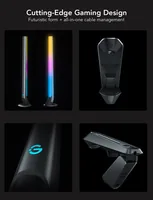 Govee Pro Gaming-Licht DreamView G1, RGBIC, WiFi - Lampensockel: LED fest verbaut - Farbtemperatur Kelvin: Keine Angabe - Aussenanwendung: Nein - Gesamtleistung: 36 W - Leuchten Kategorie: Starterset - Lichtfarbe: RGBIC - farbig (IC-Chip)