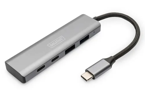 USB-C 4 PORT HUB 2X USB A + 2X USB-C