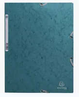 EXACOMPTA Gummibandmappe Skandi A4 55272E pazifikblau