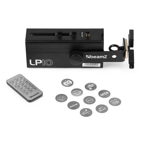 BeamZ Lichteffekt LP10 - Typ: Lichteffekt - Ausstattung: Integrierter Akku - Gobo - Set: Nein