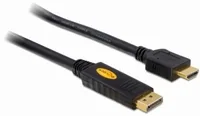Delock Kabel Displayport 1.1 Stecker > High Speed HDMI-A Stecker Passiv 5 m schw