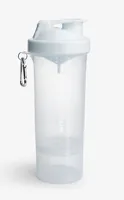 Smartshake Slim 500 ml, Weiss - Material: Kunststoff - Eigenschaften: BPA-frei - Wiederverwendbar - Zertifikate: Keine Zertifizierung - Spülmaschinenfest: Ja - Volumen: 500 ml - Farbe: Weiss